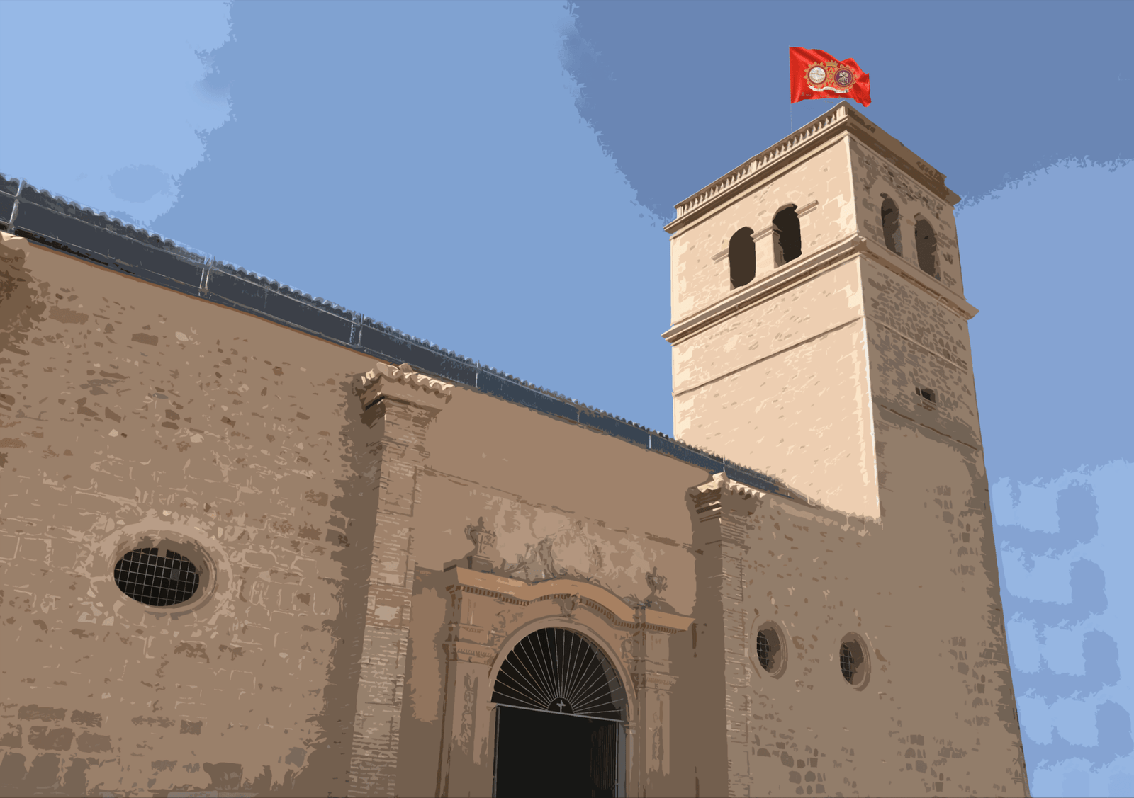 Fachada de Santa Maria la Mayor.